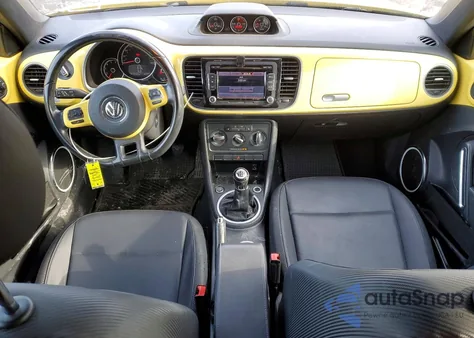 2013 Volkswagen Beetle из США, поврежденный, VIN 3VW6L7AT7DM826041